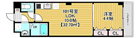 THE CENTRAL HONCHIBA 303 ｜ 千葉県千葉市中央区長洲2丁目（賃貸マンション1LDK・3階・32.70㎡） その1