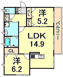 阪急神戸本線 西宮北口駅 徒歩20分