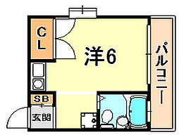 阪急神戸本線 王子公園駅 徒歩3分 4階/-