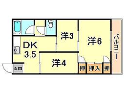 阪急神戸本線 六甲駅 徒歩12分 1階/-