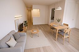 阪急神戸本線 園田駅 徒歩14分の賃貸マンション 3階2LDKのリビング/ダイニング