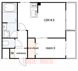 阪神本線 春日野道駅 徒歩6分 3階/-