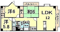 阪急今津線 門戸厄神駅 徒歩19分 2階/-