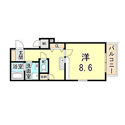 阪急神戸本線 園田駅 徒歩6分 2階/-
