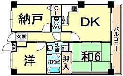 JR福知山線 猪名寺駅 徒歩10分 6階/-