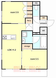 阪急神戸本線 六甲駅 徒歩6分 1階/-