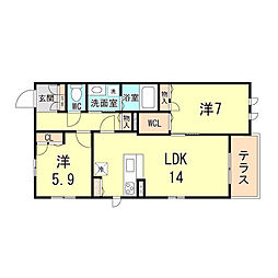 阪急甲陽線 苦楽園口駅 徒歩7分 1階/-