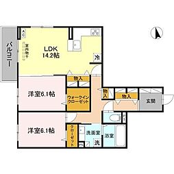 阪神本線 杭瀬駅 徒歩10分 2階/-