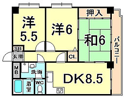 JR東海道・山陽本線 甲子園口駅 徒歩9分 3階/-