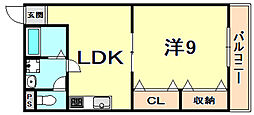阪急今津線 門戸厄神駅 徒歩17分 3階/-