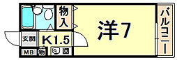 阪急甲陽線 甲陽園駅 徒歩23分