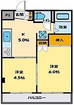 グリーンハイムナカザワ 207 ｜ 埼玉県川越市大字藤間（賃貸マンション2K・2階・33.57㎡） その2