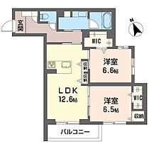 ラグレース ソルス 205 ｜ 埼玉県川越市六軒町１丁目（賃貸マンション2LDK・2階・67.88㎡） その2