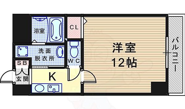 メゾン・ドゥ・ファミリー ｜兵庫県尼崎市東園田町９丁目(賃貸マンション1K・3階・33.00㎡)の写真 その2