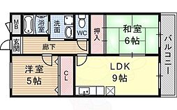 ヴィラ トヨナカ 2階/-
