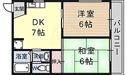 ティエムハイツそのだ 2階