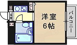 猪名寺パークマンション 1 6階/-