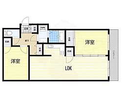 サンウェルシー21 3LDKの間取図画像