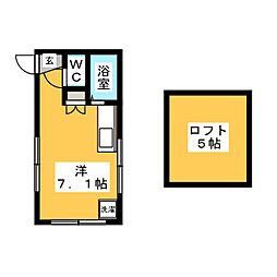 間取図画像 ワンルーム