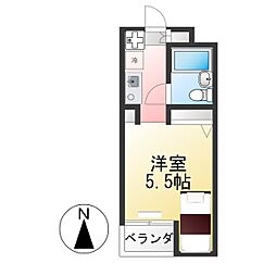 TOP成増2 ワンルームの間取図画像