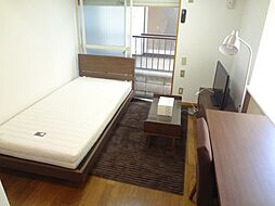 三友ハイツ第2 1階ワンルームのリビング/ダイニング