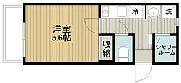 仮称MKアパートメント 1Kの間取図画像