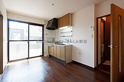 ボナールU 2階2DKのリビング/ダイニング