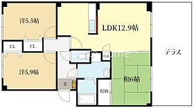 ノールヴァーグ  ｜ 京都府京都市北区上賀茂岡本口町（賃貸アパート3LDK・1階・66.82㎡） その2