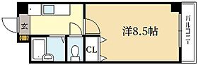 Aフラット高野  ｜ 京都府京都市左京区田中上古川町（賃貸マンション1K・2階・24.36㎡） その2