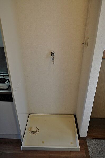 画像14:洗濯機は室内設置可能です。