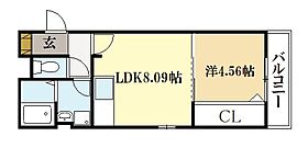 京都府城陽市寺田中大小（賃貸アパート1LDK・1階・33.20㎡） その2