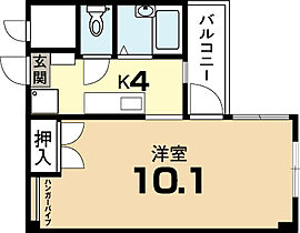 ラ・タミデンス 206 ｜ 京都府城陽市枇杷庄西ノ口48-1（賃貸マンション1K・2階・27.35㎡） その2