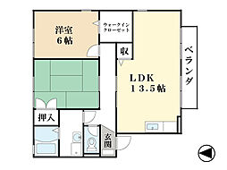 ソレイユII号館 1階/-