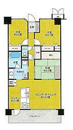 サーパス佐鳴湖 3LDKの間取図画像