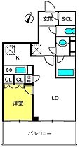 ドゥーエ大宮  ｜ 埼玉県さいたま市大宮区吉敷町1丁目70-1（賃貸マンション1LDK・6階・40.30㎡） その2