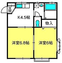 クレスト  ｜ 埼玉県さいたま市桜区新開1丁目6-23（賃貸アパート2K・2階・36.30㎡） その2