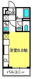 リブリ・大宮堀の内 1Kの間取図画像