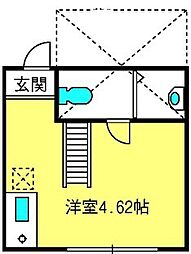 GrandStudio新都心 ワンルームの間取図画像