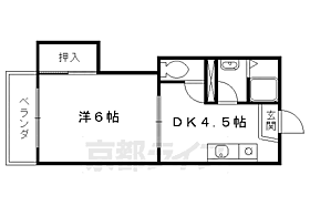 グリーンボロウ 213 ｜ 京都府京都市東山区今熊野剣宮町（賃貸アパート1DK・2階・25.00㎡） その2