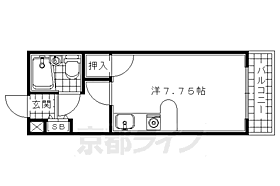 京都府宇治市五ヶ庄野添（賃貸マンション1K・4階・20.65㎡） その2