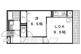 セジュール神領 107 ｜ 滋賀県大津市神領2丁目（賃貸アパート1LDK・1階・41.67㎡） その2