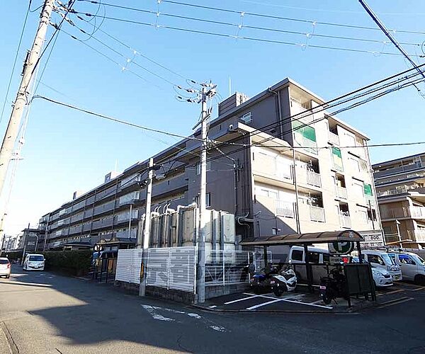 コーポラス伏見 401｜京都府京都市伏見区深草池ノ内町(賃貸マンション2DK・4階・50.60㎡)の写真 その1