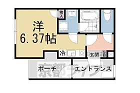 Ｉｎｓｉｇｈｔ　Ｐｌｕｓ山科駅西 102 ｜ 京都府京都市山科区上野寺井町（賃貸アパート1R・1階・18.96㎡） その2