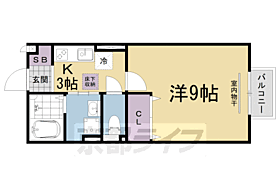 コンフォートＭ　II 207 ｜ 滋賀県大津市真野5丁目（賃貸アパート1K・2階・30.03㎡） その2