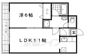 ジュネス堅田 208 ｜ 滋賀県大津市今堅田2丁目（賃貸マンション1LDK・2階・39.68㎡） その2