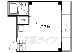 クワットロスタジオーニ 202 ｜ 京都府京都市伏見区深草東伊達町（賃貸アパート1R・2階・19.62㎡） その2