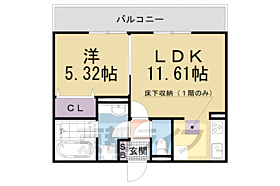 グレイスファミーユ 102 ｜ 滋賀県大津市大萱3丁目（賃貸アパート1LDK・1階・40.05㎡） その2