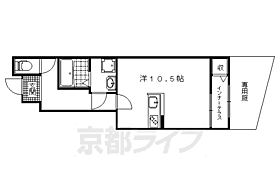 サンレジデンスII 101 ｜ 京都府京都市山科区西野山桜ノ馬場町（賃貸アパート1R・1階・34.45㎡） その2