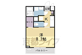 京都府宇治市小倉町西山（賃貸アパート1K・1階・28.43㎡） その2