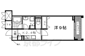 パインフィールド洛東 615 ｜ 京都府京都市山科区東野片下リ町（賃貸マンション1K・6階・30.93㎡） その2